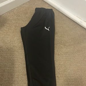 Black Puma Joggers